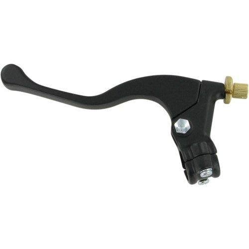 Parts Unlimited Black Left-Hand Shorty Lever Assembly for Honda | 43-1104L