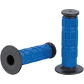 Moose Racing Blue Full Waffle Qualifier Grips | MG-11-UBM