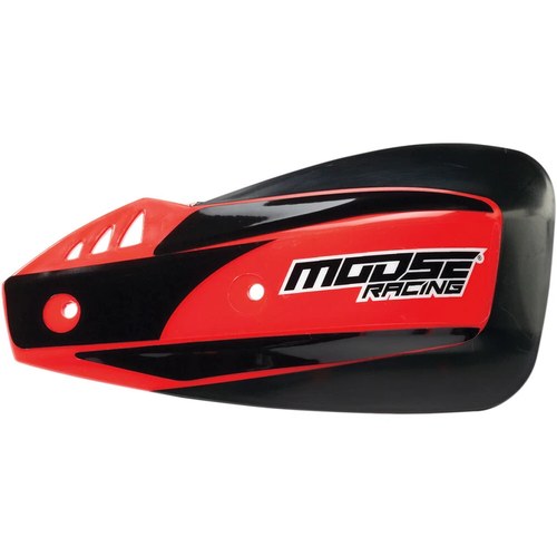 Moose Racing Red Replacement Podium Handshields | 0635-1464