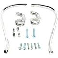 Moose Racing Silver 1-1/8" Contour Handguards | 50-5214S