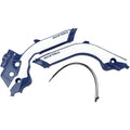 Acerbis X-Grip Frame Guards - Husqvarna - Blue/White | 2733451006