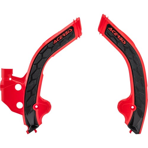 Acerbis X-Grip Frame Guards - Beta - Red/Black | 2801941018