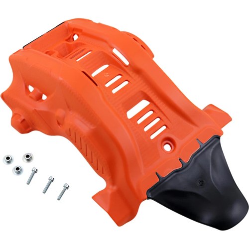 Acerbis Skid Plate - Orange/White | 2791685321