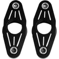 Accutronix Swingarm Pivot Blocks - Black Anodized Ball-Milled | FXPV1-MN