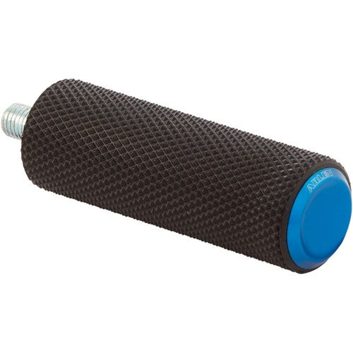 Arlen Ness Shift Peg - Knurled - Blue | 07-947