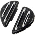 Arlen Ness Universal Floorboard - Deep Cut - Black | 06-834