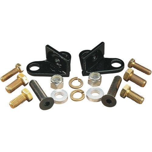 Burly Brand Rear Lowering Kit - Black - Lowers 1" - '85-'96 Flt | B28-275