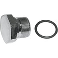 Colony Upper Fork Tube Cap - Chrome - Flat Top Design | 2373-1