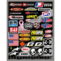 D'Cor Visuals Decal Sheet - Helmet Logos | 40-90-104