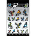 D'Cor Visuals Decal Sheet - Caricature | 40-90-115