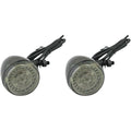 Custom Dynamics ProBEAM Universal Turn Signals - Black/Clear | PB-UNV-FTS-AW-B
