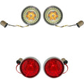 Custom Dynamics Full Bullet Turn Signal Conversion Kit - Chrome | PB-BCM2-BB-C