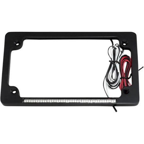 Custom Dynamics Dual License Plate Frame - Black | TF02-B