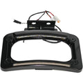 Custom Dynamics Dual-LED License Place Frame - Indian - Black | CD-LP-IND-B