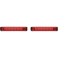 Custom Dynamics Saddlebag Lights - Black/Red | PB-SB-HD-BR