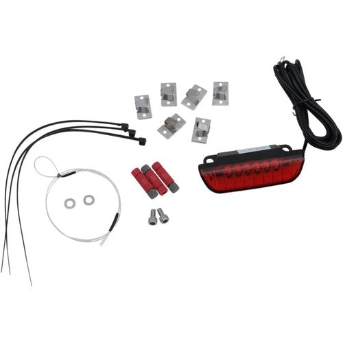 Custom Dynamics Luggage Rack Light Bar - Red | CD-LR-06-R