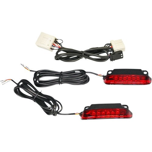 Custom Dynamics Luggage Rack Light Bar - Red | CD-LR-09-R