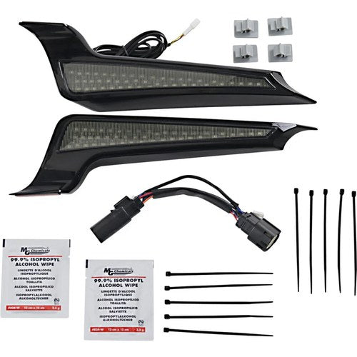 Custom Dynamics Fascia LED Light Panels - Black/Smoke | CD-FASCIA-BCMBS