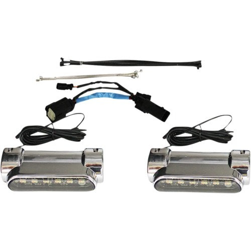 Custom Dynamics Engine Guard Light - '09-'13 Cvo - Chrome | CD-CB-AW-SS8-C