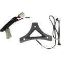 Custom Dynamics LED Backrest Light - Run/Brake - Chrome | CD-BR-TKE-C