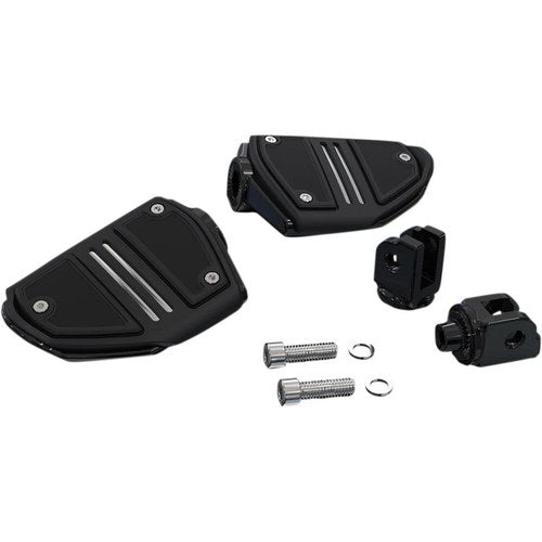 Ciro Twin Rail Footpeg - Black - Softail | 61427