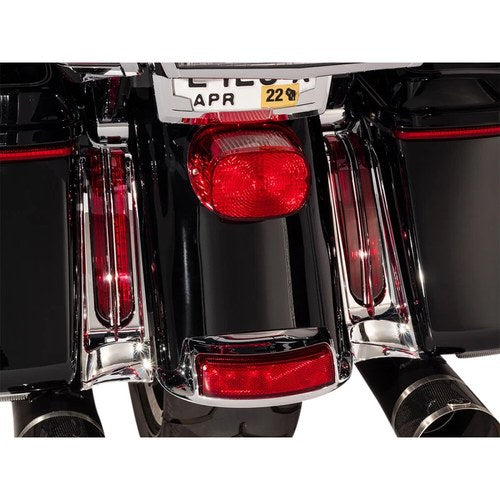 Ciro Filler Panel Lights - Red/Chrome | 40050