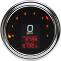 Dakota Digital Tank Speedometer - Chrome Bezel - 4.5" | MLX-2004