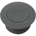 Drag Specialties Pop-Up Gas Cap - Black Wrinkle - Vented | T03-0339B-A