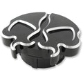 Drag Specialties Split Skull Gas Cap - Black - Dummy | 78050BB2