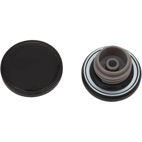 Drag Specialties Screw-In Gas Cap - Black - Vented | 03-0305GB-A