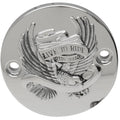 Drag Specialties Points Cover - Chrome - Live to Ride - M8 | I30-0223CA