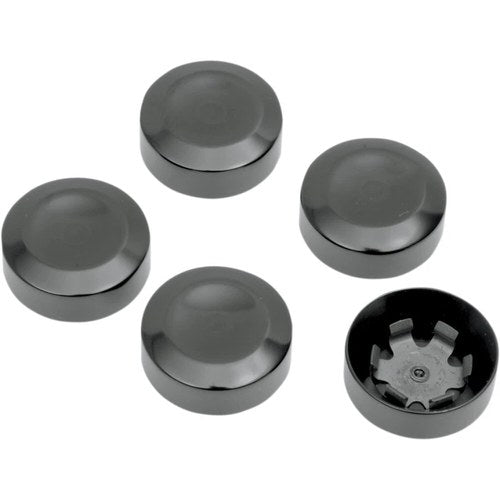Drag Specialties Rear Pulley Bolt Cover - Black | D26-0152B