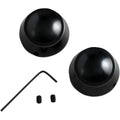 Drag Specialties Swingarm Pivot Bolt Cover - Gloss Black | C16-0225B
