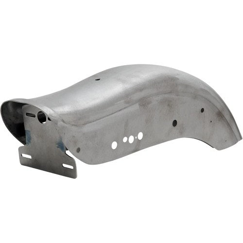 Drag Specialties Fate Bob Rear Fender - Raw - Drilled | 090388