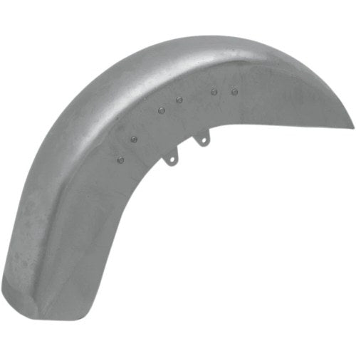 Drag Specialties Smooth Front Fender - Raw - Steel | 51-0608