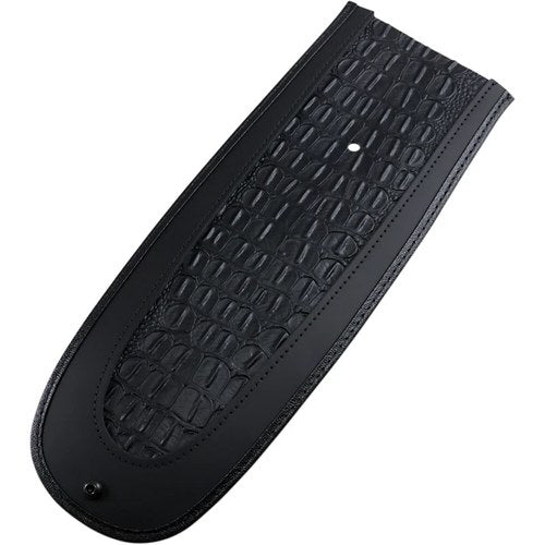 Drag Specialties Fender Skin - Embossed Faux Gator Leather Center | 1405-0136