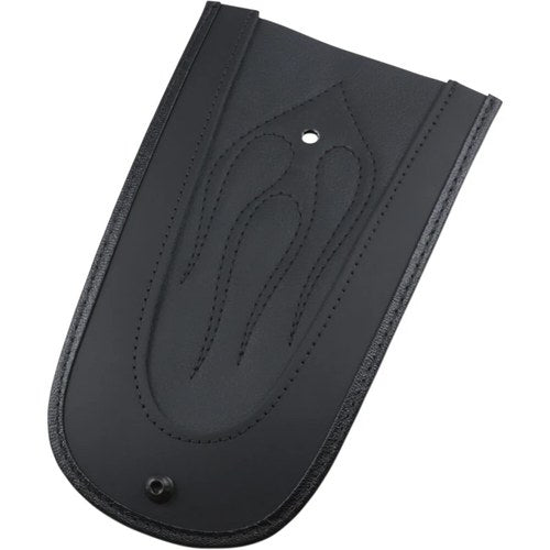 Drag Specialties Fender Skin - Flame Stitched Vinyl Center | 1405-0143