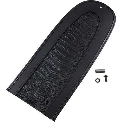 Drag Specialties Fender Skin - Embossed Faux Gator Leather Center | 1405-0148