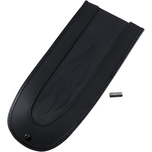 Drag Specialties Fender Skin - Flame Stitched Vinyl Center | 1405-0281