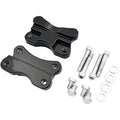 Drag Specialties Fender-To-Fork Adapters - Gloss Black | 1410-0067