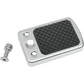 Drag Specialties Chrome Brake Pedal Pad - '84-'10 Softail | 1610-0134
