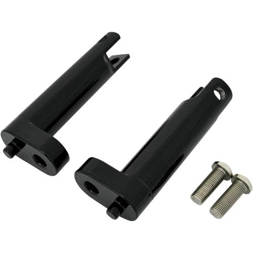 Drag Specialties Passenger Footpeg Mount - Black | 1620-1057