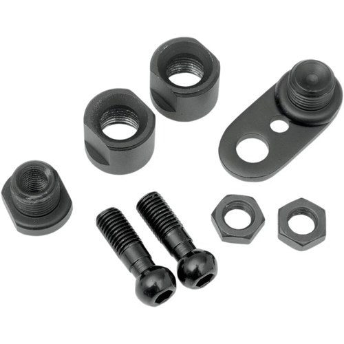 Drag Specialties Turn Signal Swivel Kit - Black | 20-0383B