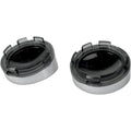 Drag Specialties Visor-Style Bezel/Lenses - Smoke/Mirror | L22-6828MC