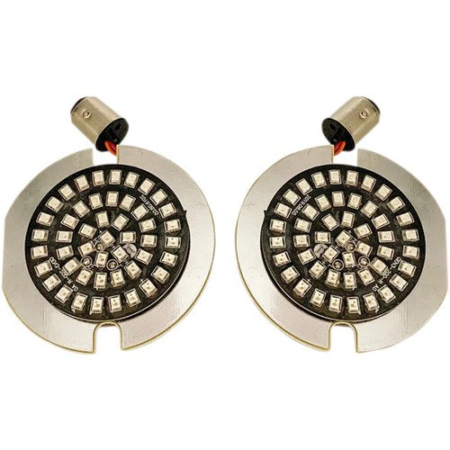 Drag Specialties Flat-Style Turn Signal Insert - Red | DS-300-R-1156-T