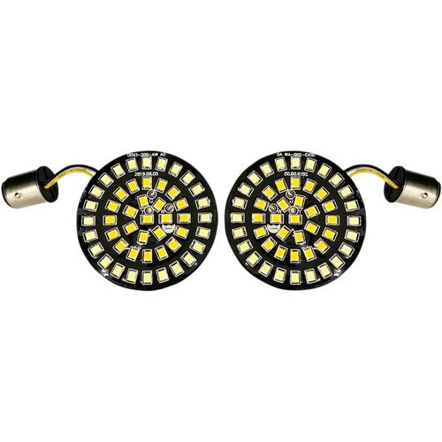 Drag Specialties Bullet-Style Dual Front Turn Signal Insert | DS-300-AW-1157