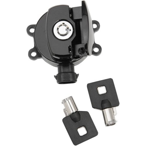 Drag Specialties Side Hinge Ignition Switch - Gloss Black | E21-0214GB