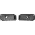 Drag Specialties Turn Signal Switch Extension Caps - '11-'17 - Black | 77447H3