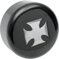 Drag Specialties Horn Cover - Cross - '91-'19 - Black | 76705MB4