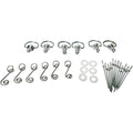Cycle Performance D-Ring Kit - Silver Springs | CPP/9031